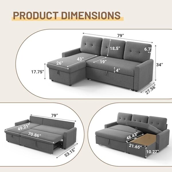 Sleeper Sofa - Image 7