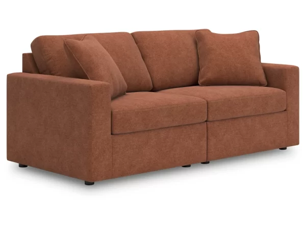 Modmax 2-Piece Modular Performance Fabric Loveseat - Image 5