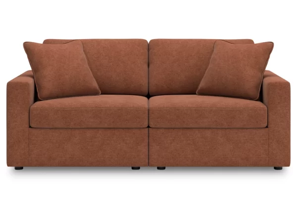 Modmax 2-Piece Modular Performance Fabric Loveseat - Image 6